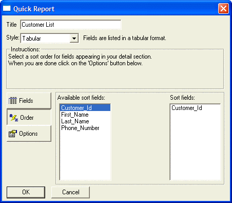 Quick Report Genie3